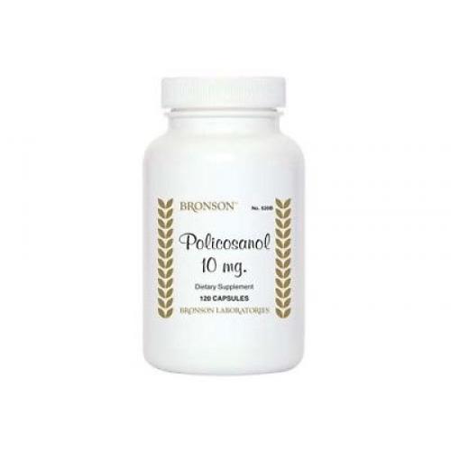 Bronson Policosanol 10 mg for Cholesterol Support, 120 Capsules