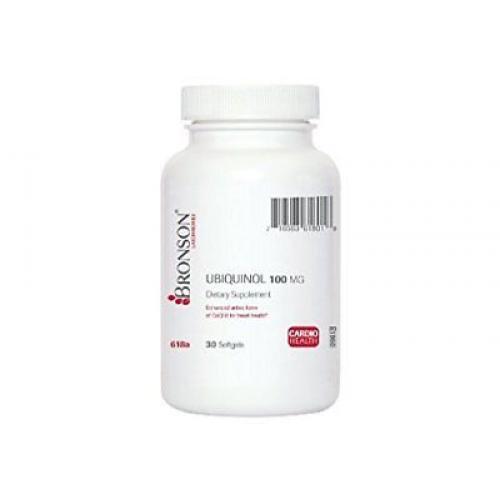 Bronson Ubiquinol 100 mg CoQ10 Heart Health 30 Softgels