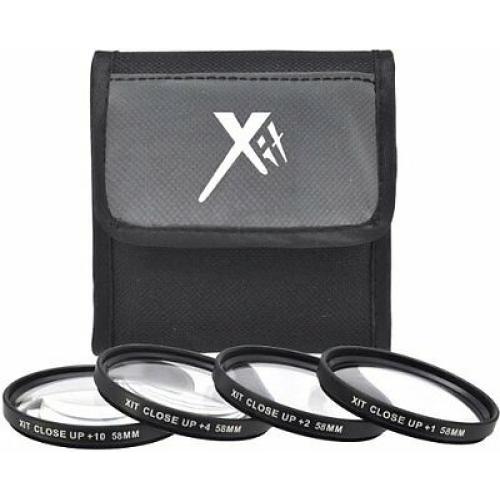 Xit XT58CU 58mm 4-Piece Close-Up Filter Set