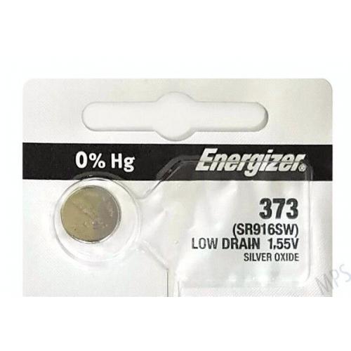1 Energizer 373 Silver Oxide Battery-SR916SW 