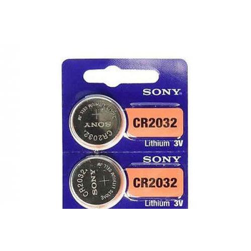 2 NEW SONY CR2032 3V Lithium Coin Battery Expire 2025 FRESHLY NEW - USA Seller