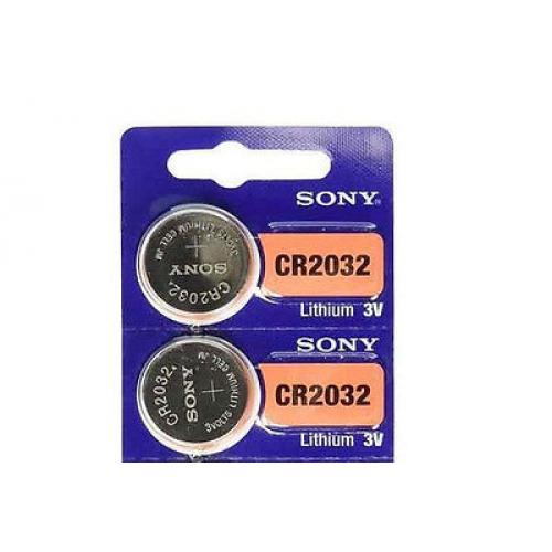 2 NEW SONY CR2032 3V Lithium Coin Battery Expire 2025 FRESHLY NEW - USA Seller