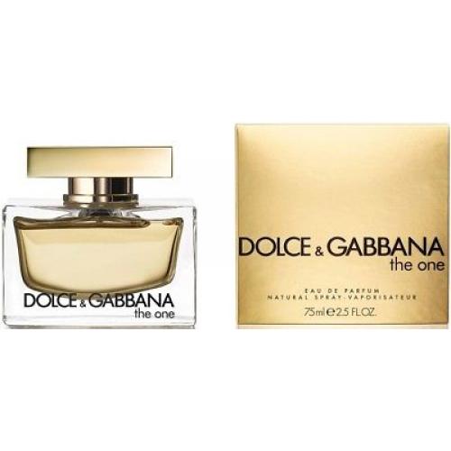 D & G THE ONE Dolce & Gabbana Perfume 2.5 oz edp NEW IN BOX