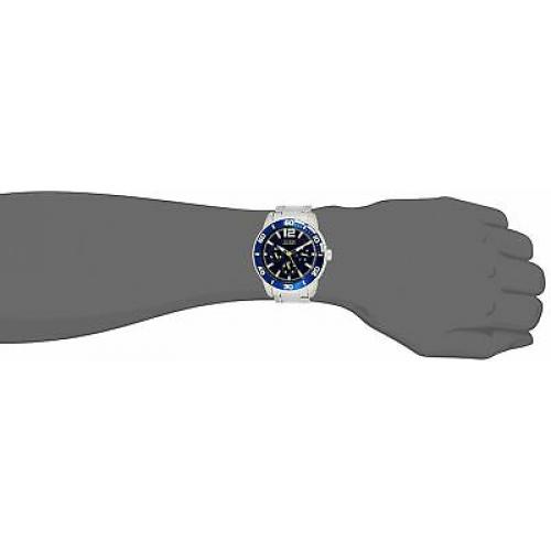 Guess Men's Analogue Quartz Watch with Stainless Steel Strap W1249G2