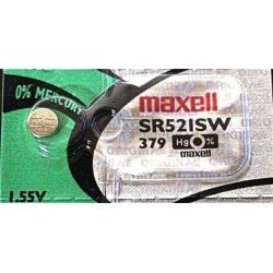 379 MAXELL WATCH BATTERIES SR521SW SR521 V379 New packaging Authorized Seller