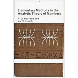Elementary Methods in the Analytic Theory of Numbers