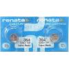 2 pc Renata Swiss Watch Battery 364 SR621SW Expiry date 11/2020 Sealed