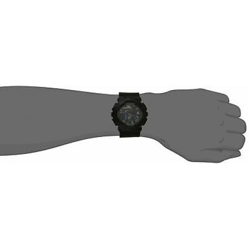 Casio Men's G Shock Black Digital & Analog Quartz Watch GA100CF-1A