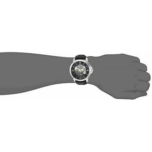 Kenneth Cole New York Men's Automatic Stainless Steel & Leather Watch KC50690002
