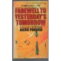 Farewell to Yesterday's Tomorrow 1st printing Alexei panshin