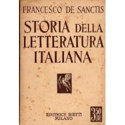 Storia della letteratura italiana. Volumi  I, II, III complete set