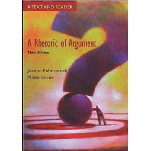 A Rhetoric of Argument: Text and Reader