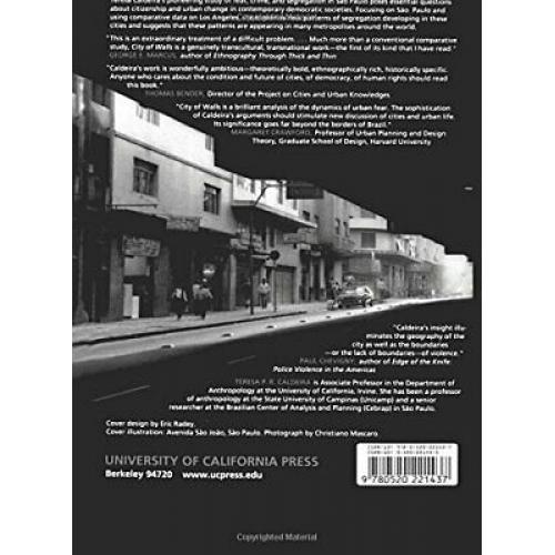 City of Walls: Crime, Segregation, and Citizenship in São Paulo