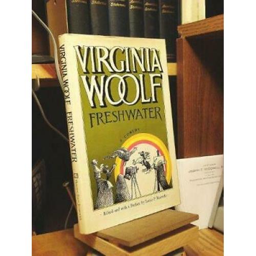 Freshwater virginia Woolf stated 1st edition - has torn jacket at spine