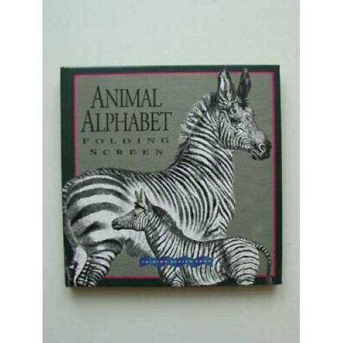 Animal Alphabet Folding Screen (Series : Folding Screen Books)