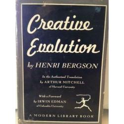 Creative Evolution 1944 hc