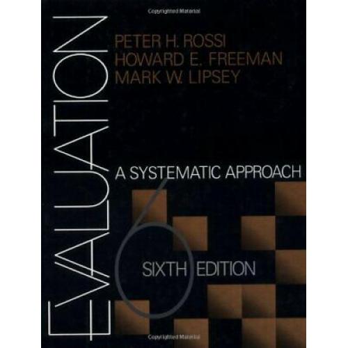 Evaluation: A Systematic Approach