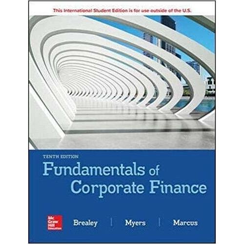 Fundamentals of Corporate Finance 10e by Richard Brealey International Edition