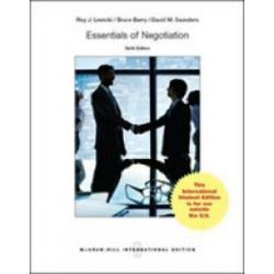 Essentials of Negotiation 6e by Roy J. Lewicki International Edition