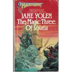 Magic Three of Solatia Jane Yolen 1st printing cover art Richard Courtney