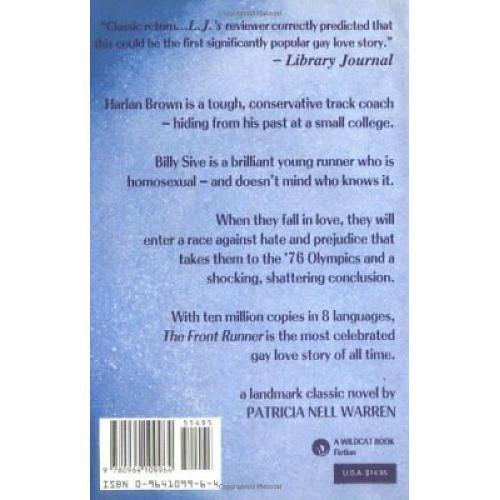 AUTOGRAPHED COPY The Front Runner: A Novel [1st printing of this edition]