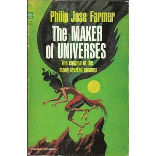 The Maker of Universes (World of Tiers, Book 1) 1965 printing Philip Jose Farmer