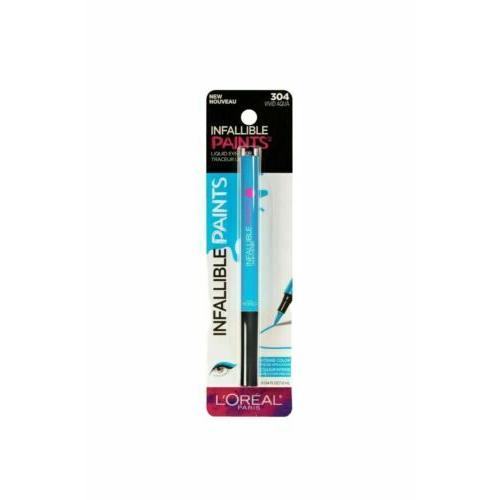 L'Oréal Paris Infallible Paints Liquid Eyeliner, #304 Vivid Aqua