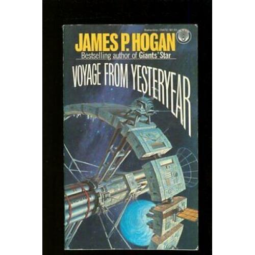 Voyage from Yesteryear 1st printing James p hogan