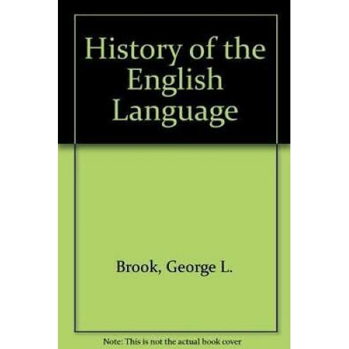 History of the English Language 1958 Softcover