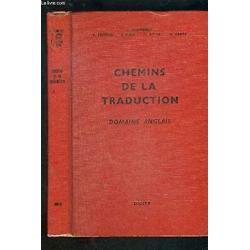 Chemins De La Traduction, Domaine Anglais