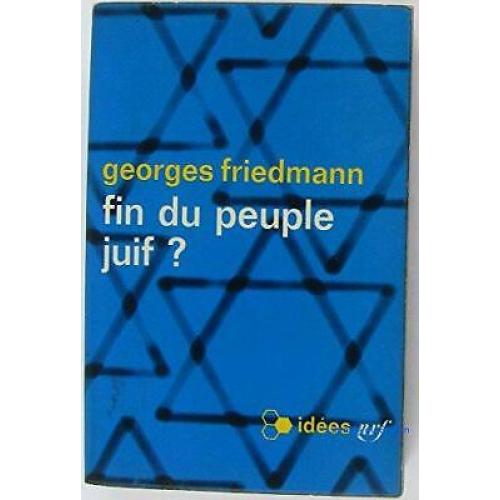 Fin du peuple juif? 1965 softcover in protective bookcover. some loose pages