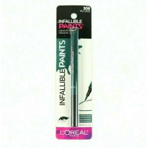 L’Oreal Infallible Paints Liquid Eyeliner Wild Green 308