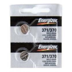ENERGIZER 371 370 SR920W SR920SW (2 Pieces) Brand New Battery Authorized Seller