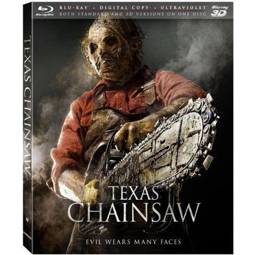 Texas Chainsaw [3D Blu-ray + Digital + UltraViolet] New Free Ship