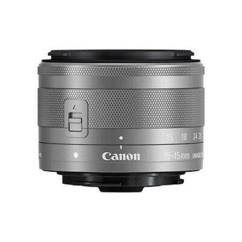 Canon EF-M 15-45mm f/3.5-6.3 IS STM Lens Silver