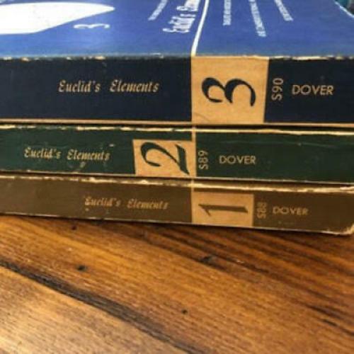 3 Vol Thirteen Books Euclid's Elements Vol.1 I/II, Vol. 2 III-IX, Vol. 3 X-XIII