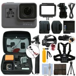 GoPro HERO6 Black Waterproof 4K Camera Camcorder + Ultimate Action Bundle