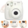 Fuji Instax Mini 8 Fujifilm Instant Film Camera Grape + 40 Film Deluxe Bundle