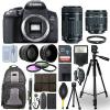 Canon EOS 850D / T8i SLR Camera + 18-55mm + 55-250mm STM 4 Lens 32GB Valued Kit