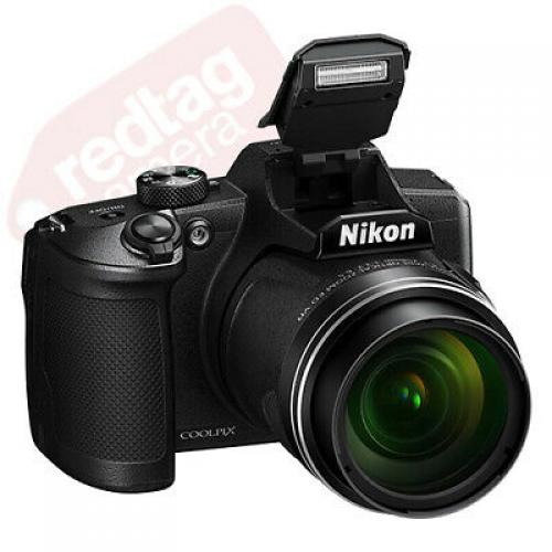 Nikon Coolpix B600 16MP Digital Camera 60x Optical Zoom Black Full-HD + 16GB Kit
