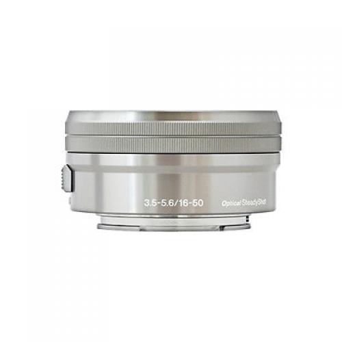 Sony E PZ 16-50mm f/3.5-5.6 OSS Lens for Sony E-Mount Cameras Silver