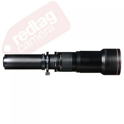 Vivitar 650-1300mm f/8 Telephoto Zoom Lens for T-mount
