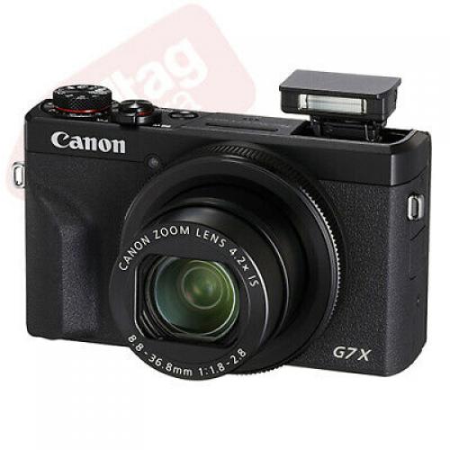Canon PowerShot G7X Mark III 20.2MP 4K Digital Camera 4.2x Zoom Silver+ 16GB Kit