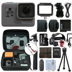 GoPro HERO6 Black Waterproof 4K Camera Camcorder + 16GB Accessory Kit