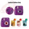 Fuji Instax Mini 9 Fujifilm Instant Film Camera Purple + Case & 20 Film Sheets