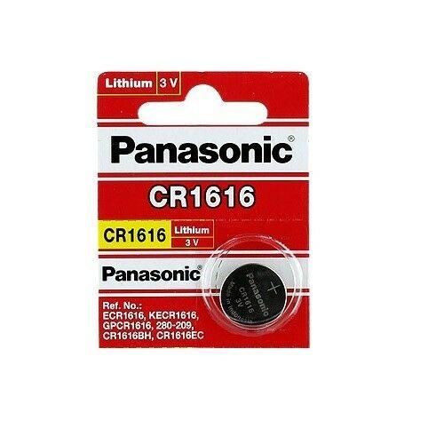 CR 1616 PANASONIC LITHIUM BATTERIES (1 piece) 3V Watch New Authorized Seller