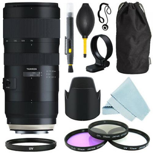 Tamron SP 70-200mm f/2.8 Di VC USD G2 Lens for Canon EF + Filter Kit + Accessory