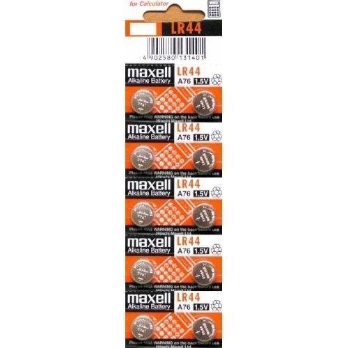 20 NEW LR44 MAXELL A76 L1154 AG13 357 SR44 303 BATTERY