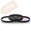 62mm 3 Piece HD Lens Filter Kit For Nikon Sigma Sony Tamron Fujinon Olympus Lens