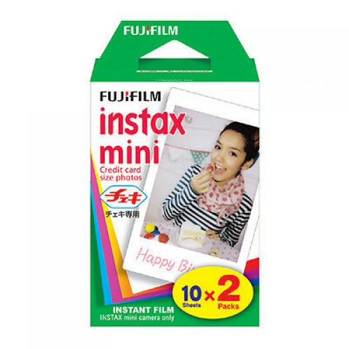 NEW Twin Pack FujiFilm Instax Mini Instant Film 20 Photos
